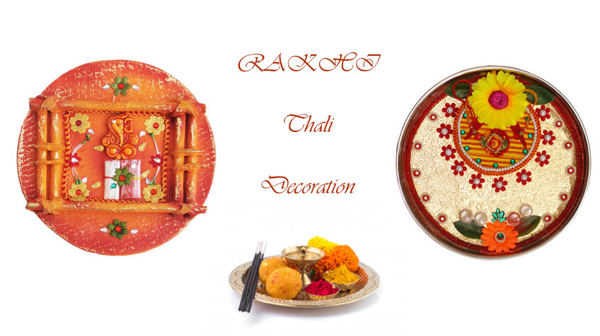 Rakhi Pooja Thali Decoration